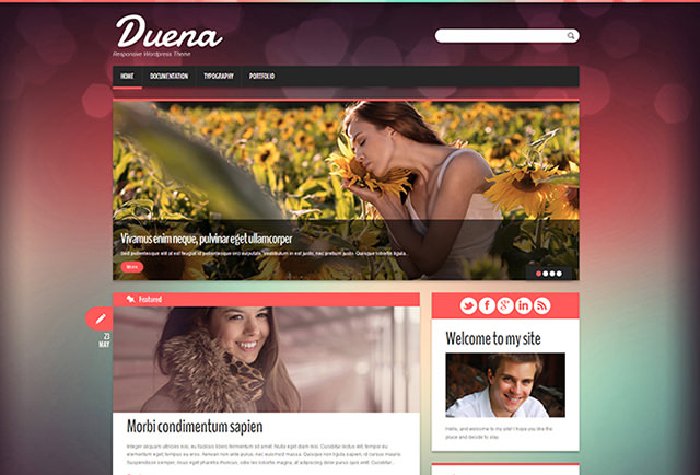 duena theme 20 themes wordpress miễn phí ấn tượng nhất cho blog cá nhân