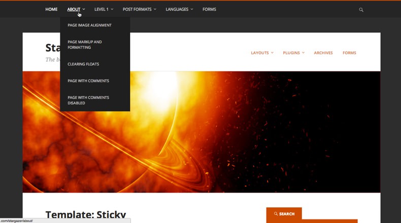 stargazer theme 20 themes wordpress miễn phí ấn tượng nhất cho blog cá nhân